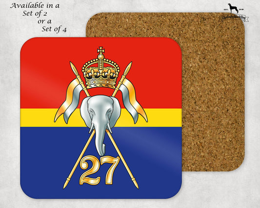 27th Lancers  - COASTER SET