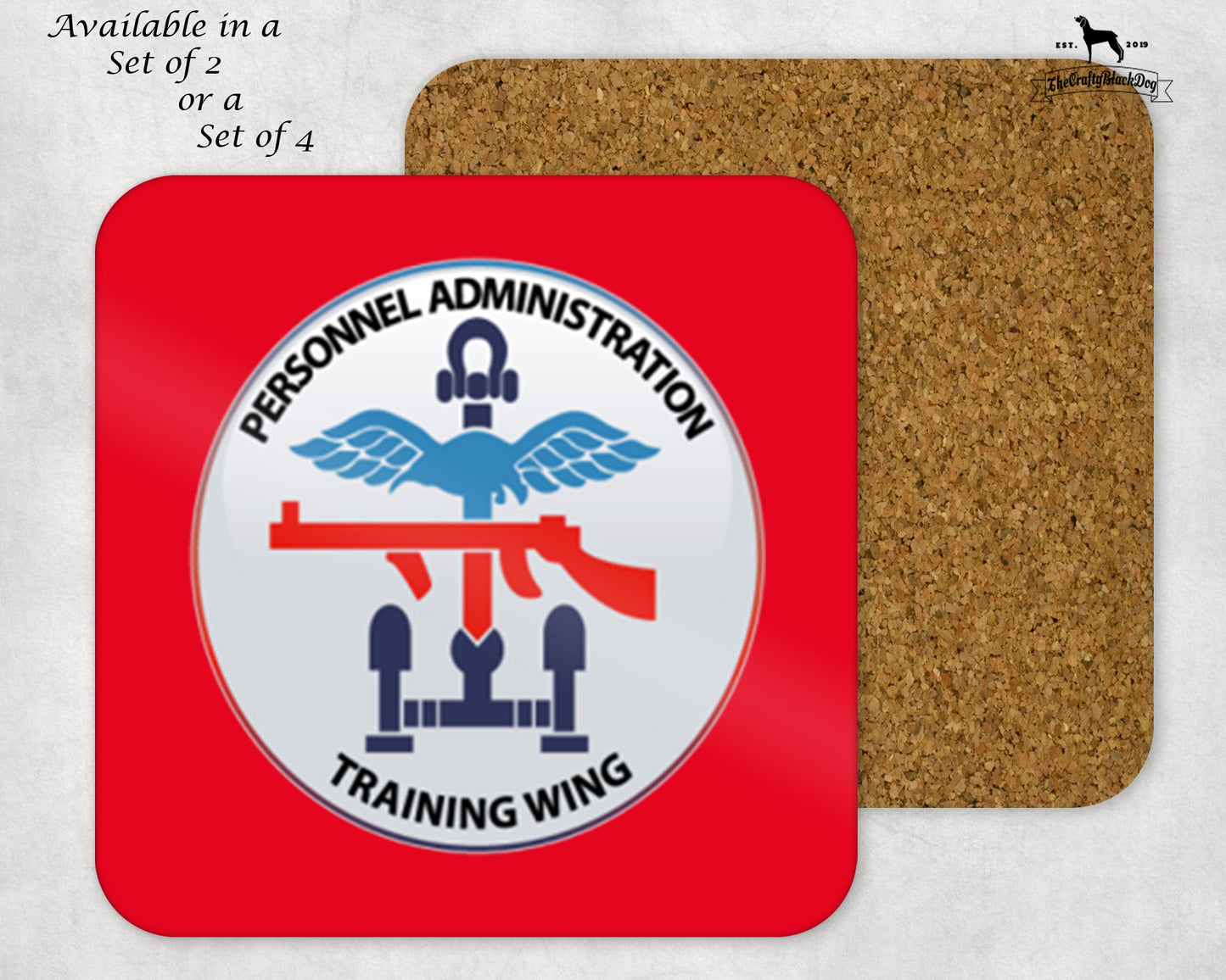 Personnel Administration Training Wing (PATW Worthy Down) - Coaster Set