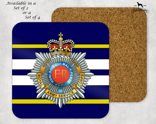 Royal Army Service Corps - Coaster Set