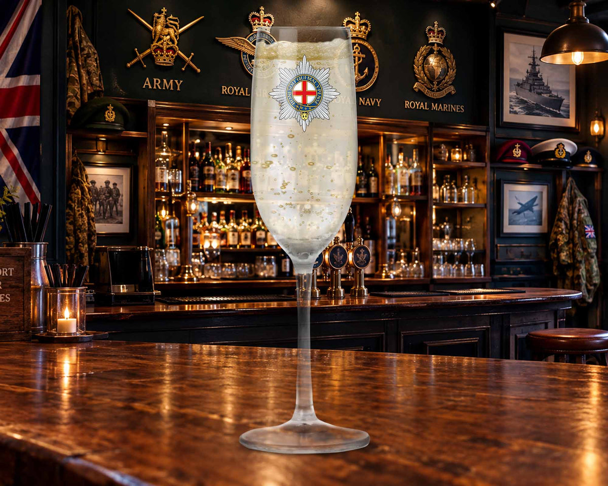 Coldstream Guards - Champagne/Prosecco Flute Glass