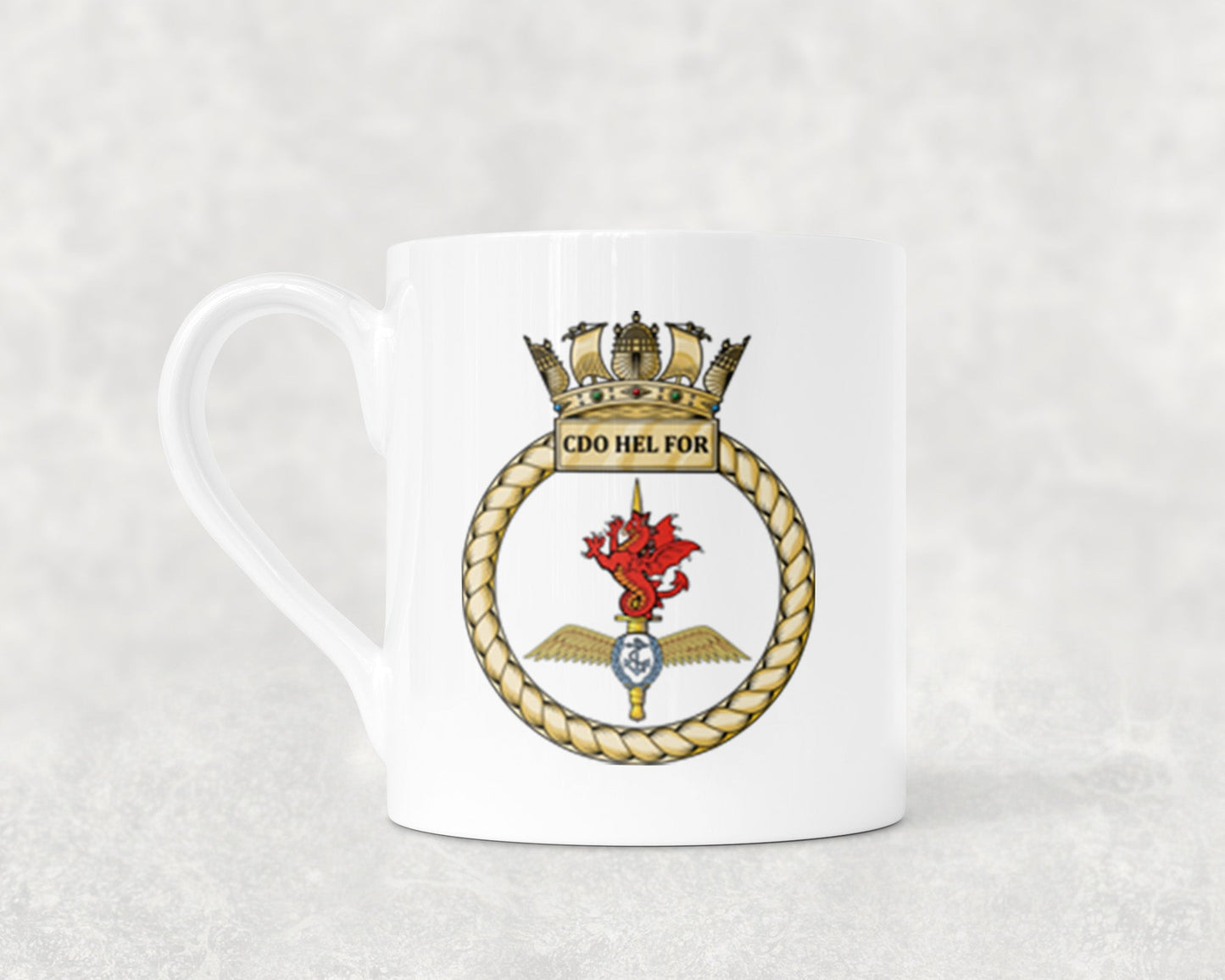 Commando Helicopter Force - Bone China Mug