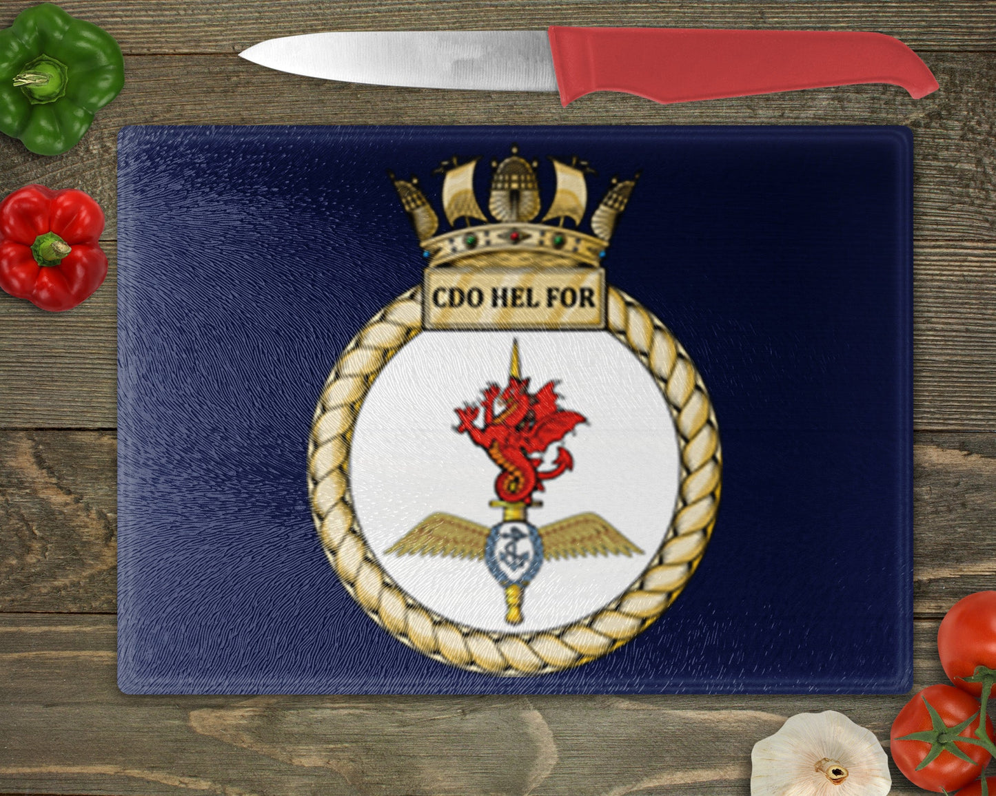 Commando Helicopter Force - Cutting Board