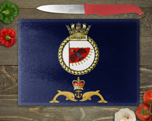 HMS Conqueror - Cutting Board