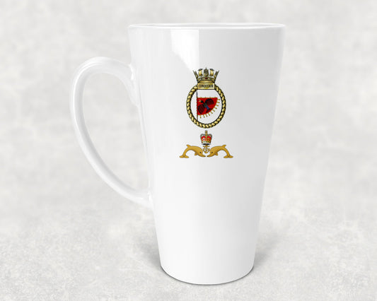 HMS Conqueror - Latte Mug 17oz
