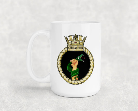 HMS Courageous - 15oz Mug