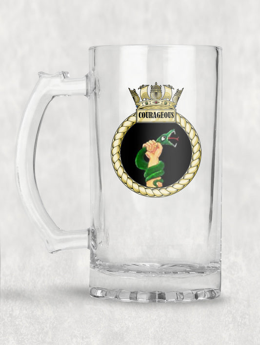 HMS Courageous - Tankard/Beer Mug/Stein