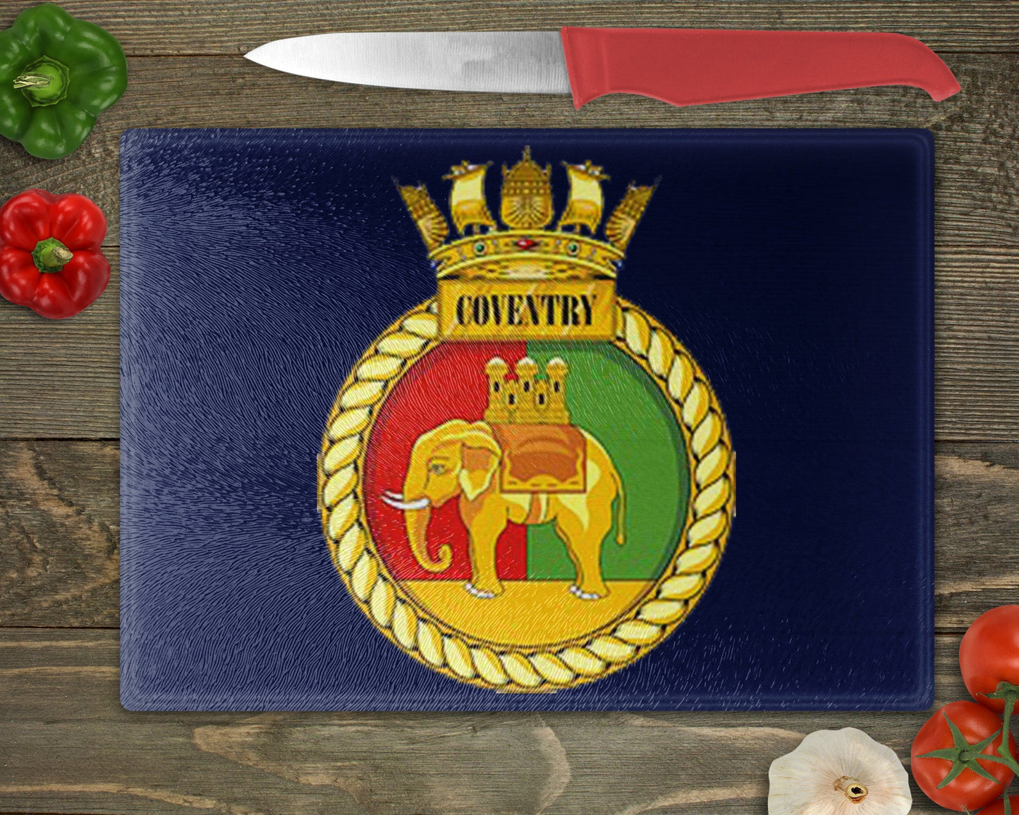 HMS Coventry - Cutting Board