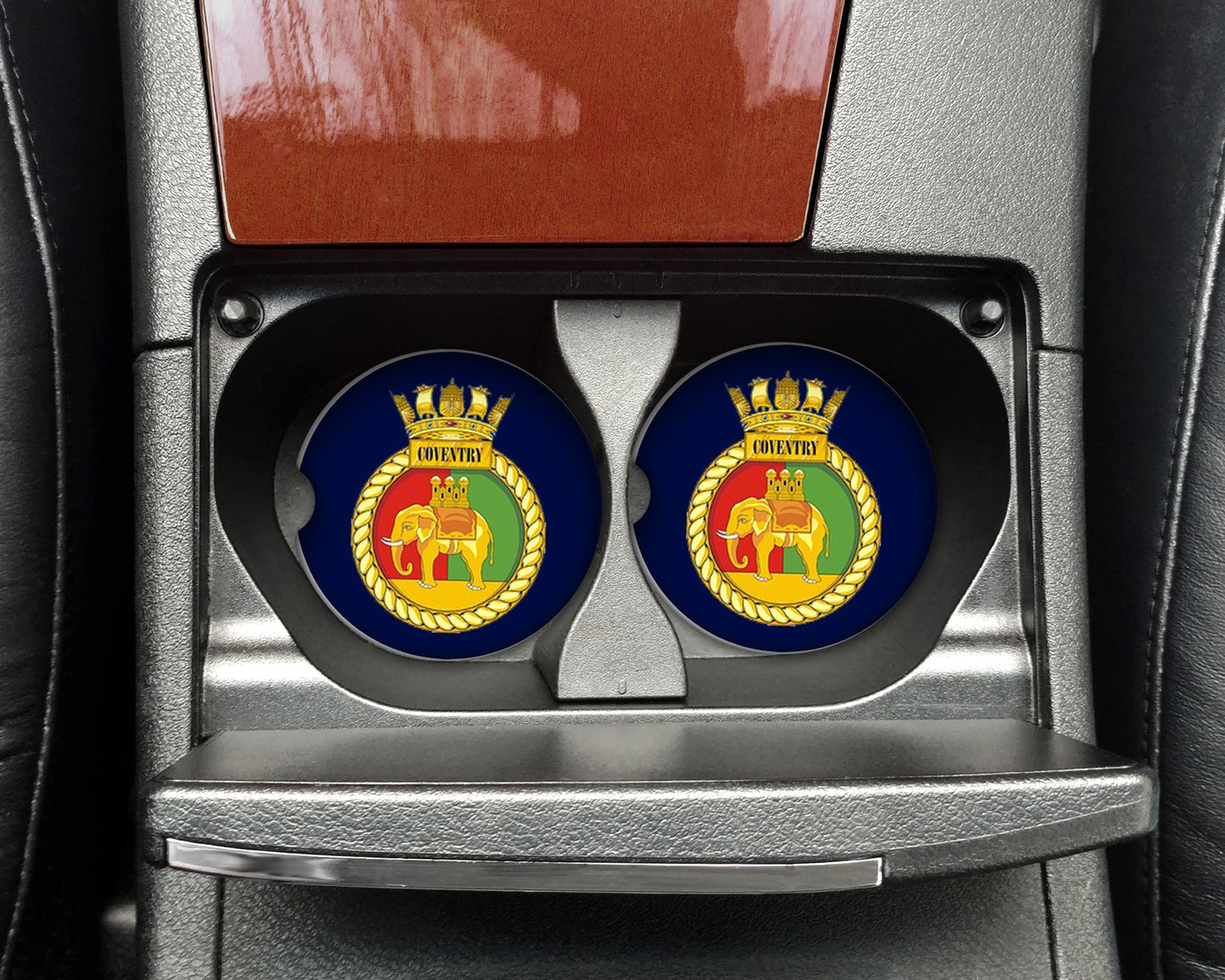 HMS Coventry - Car Coasters