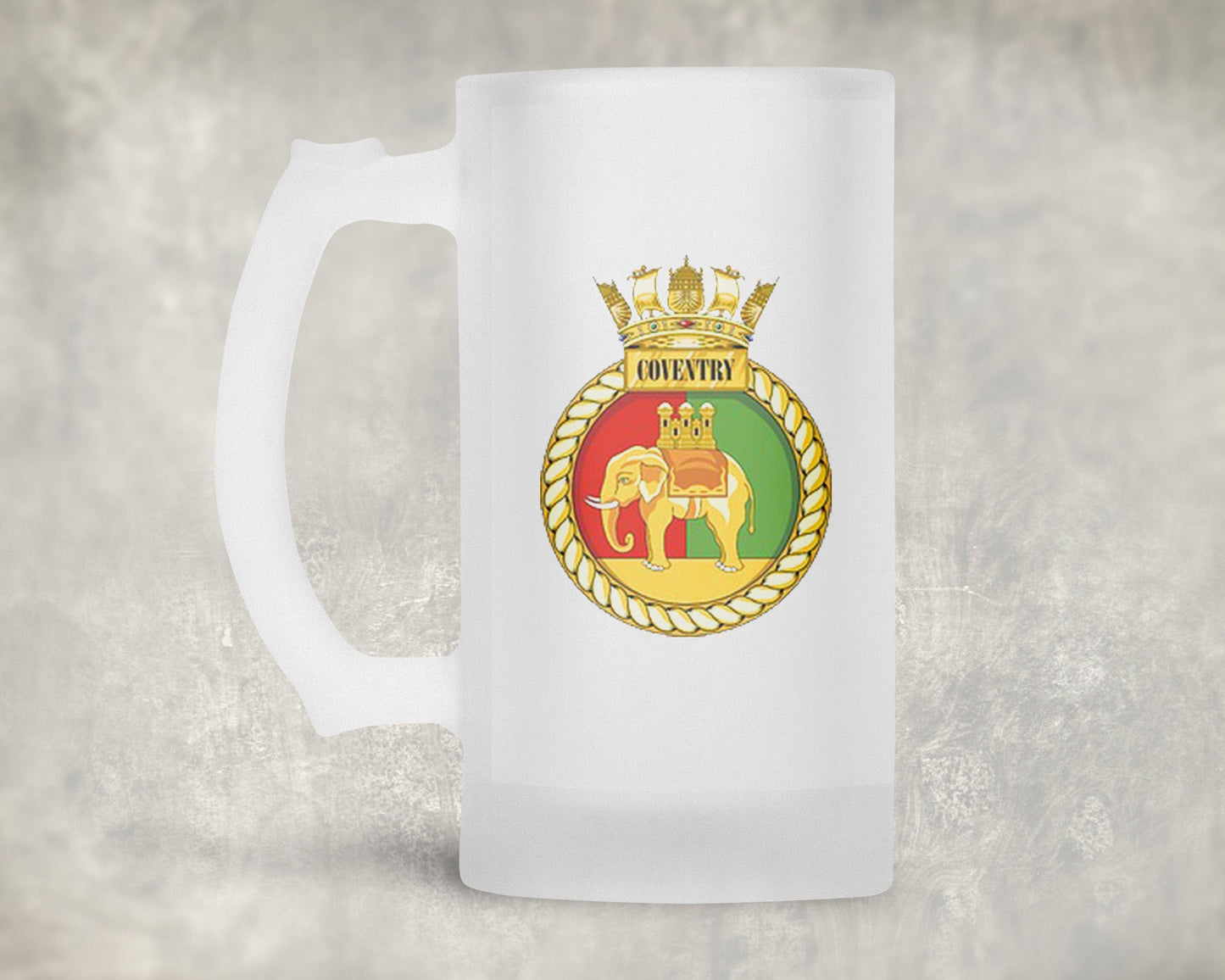 HMS Coventry - Frosted Stein/Tankard/Beer Mug - Frosted Stein/Tankard/Beer Mug