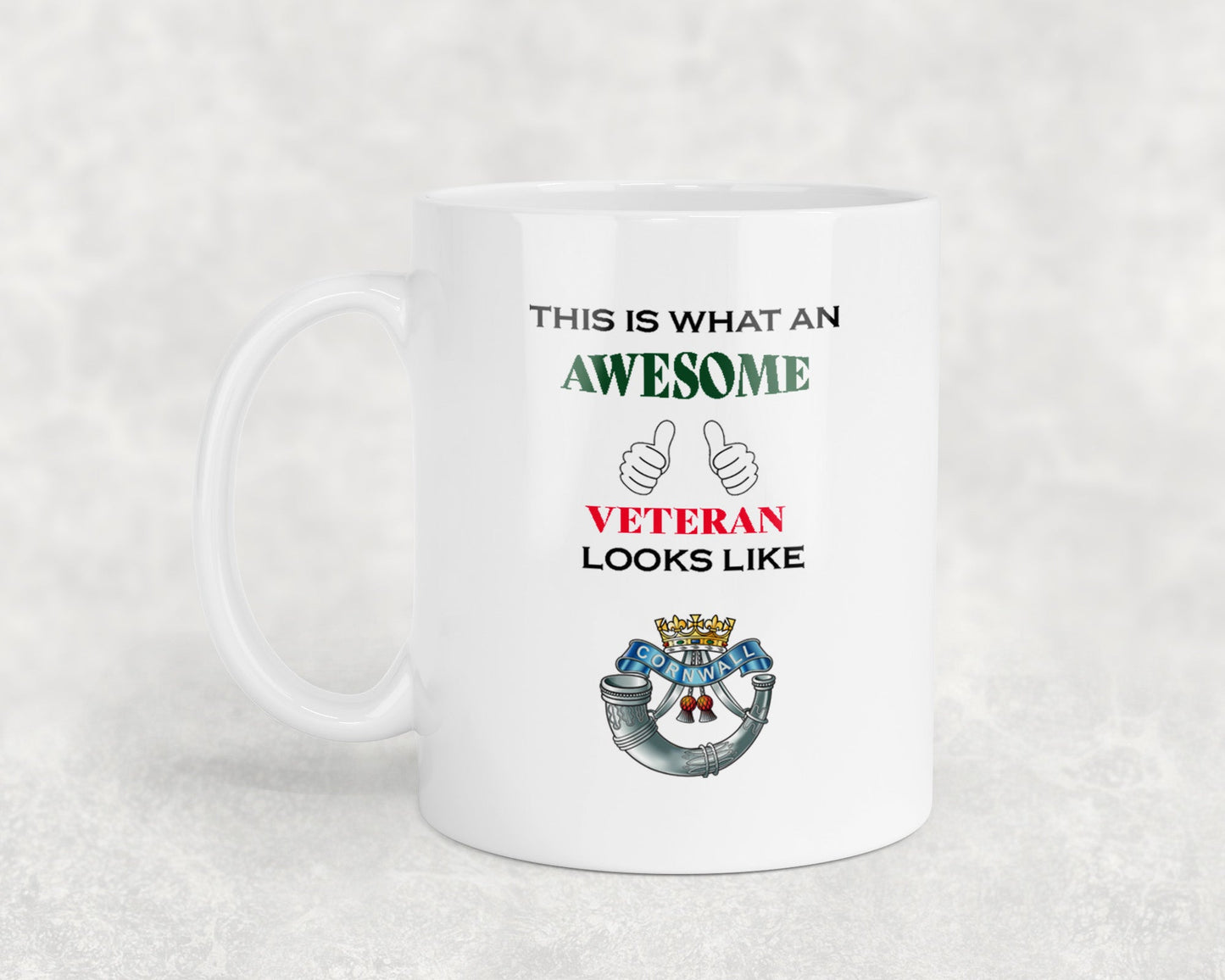 Duke of Cornwall's Light Infantry - Veteran - 11oz Mug