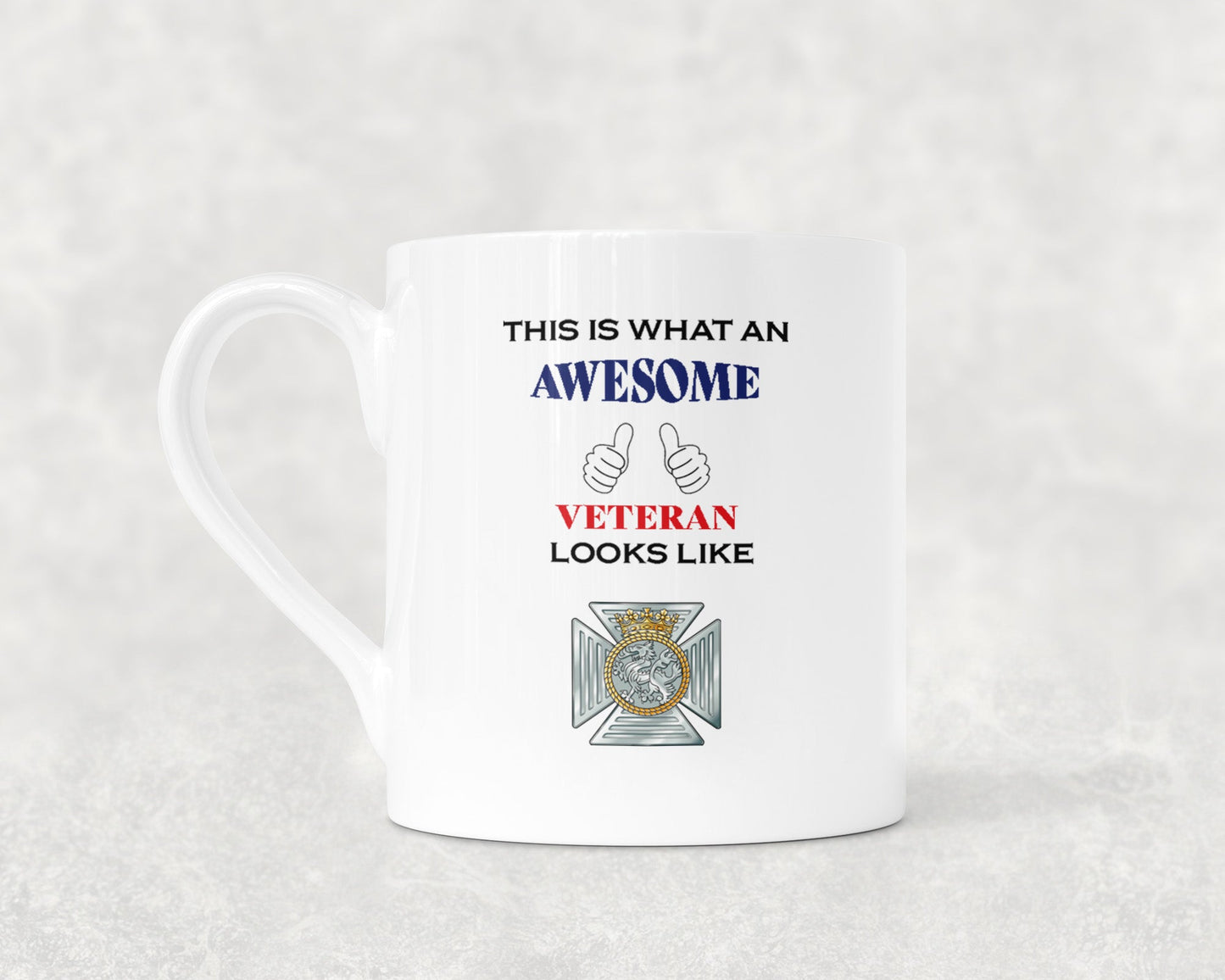 The Duke of Edinburgh's Royal Regiment (Berkshire and Wiltshire) - Veteran - Bone China Mug