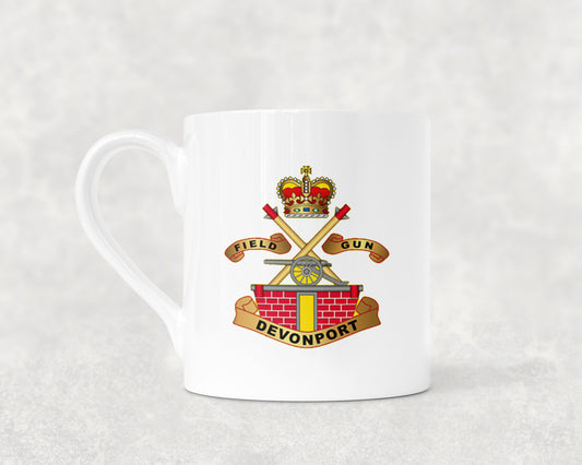 Devonport Field Gun - Bone China Mug