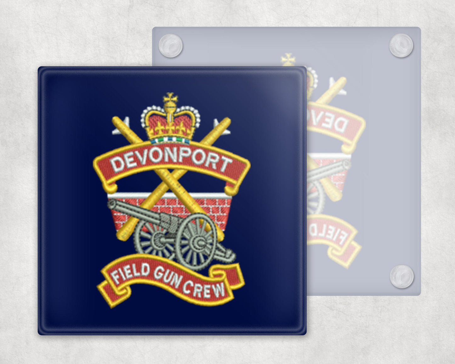 Devonport Field Gun Crew - Glass Coaster