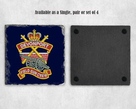 Devonport Field Gun Crew - Slate Coaster