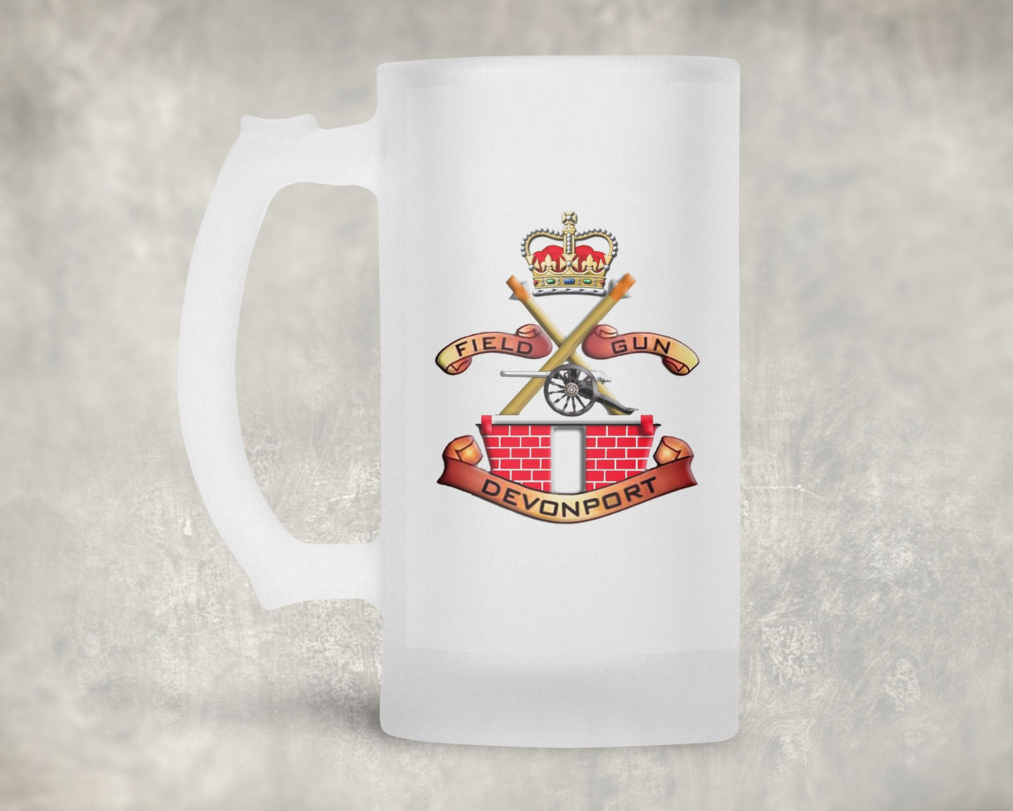 Devonport Field Gun Crew - Frosted Stein/Tankard/Beer Mug - Frosted Stein/Tankard/Beer Mug