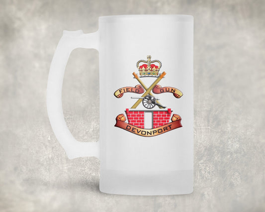 Devonport Field Gun Crew - Frosted Stein/Tankard/Beer Mug - Frosted Stein/Tankard/Beer Mug