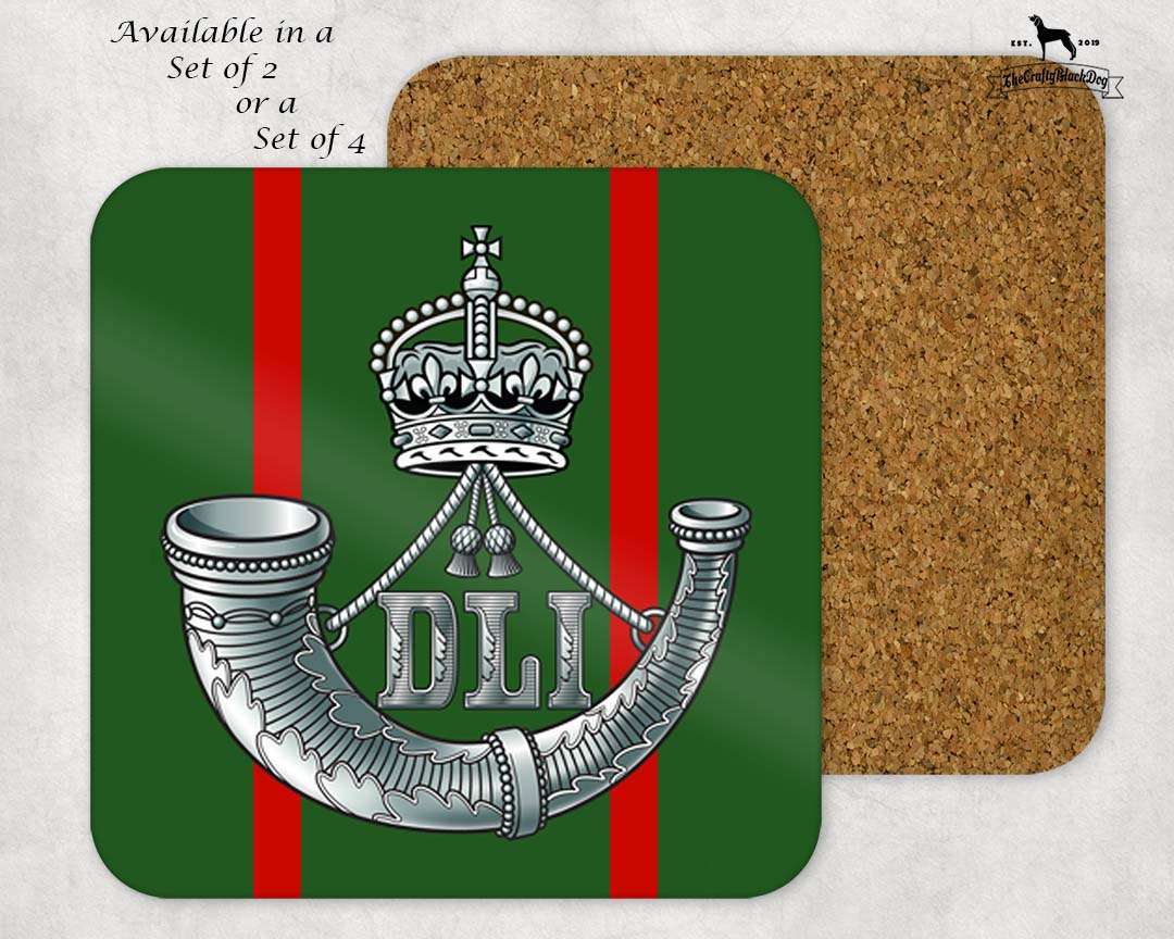 Durham Light Infantry - COASTER SET