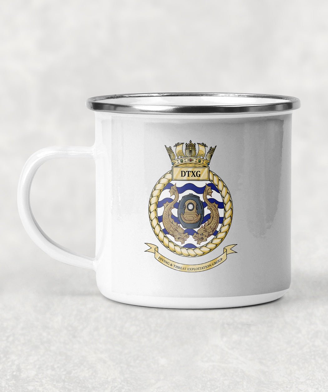Diving and Threat Exploitation Group (DTXG) - Enamel Mug