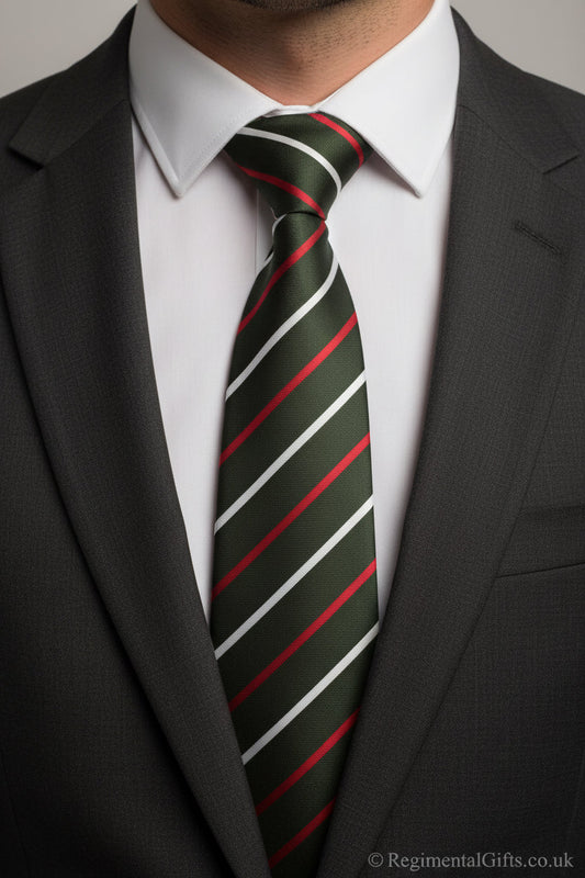 The Duke of Cornwall's Light Infantry (DCLI) Regimental Tie