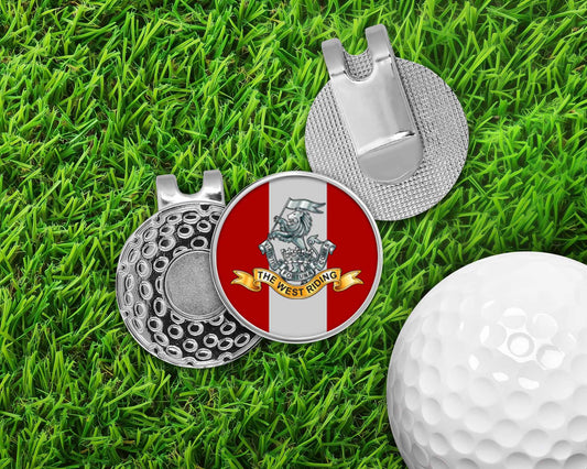 Duke of Wellington Regiment - Golf Ball Marker Hat Clip