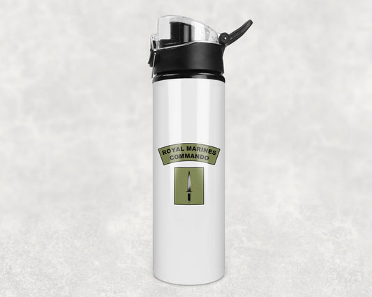 Royal Marines Dagger & Flash - Flip Top Water Bottle