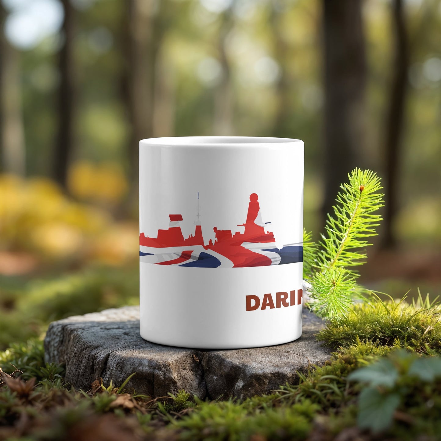 Daring Class Union Flag Mug - Gillian Jones