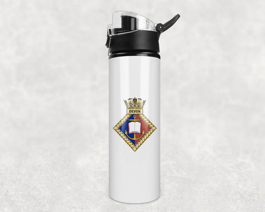 HMS Devon - Flip Top Water Bottle