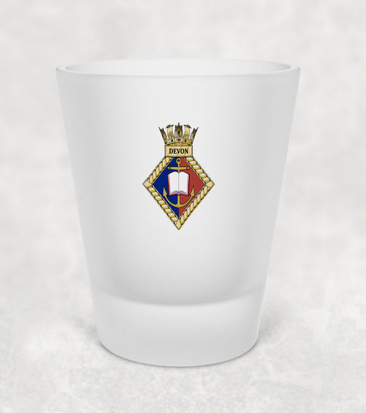 HMS Devon - Shot Glass