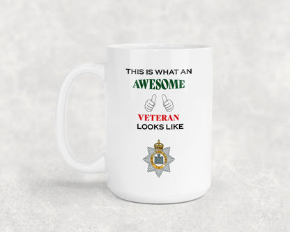 Devonshire Regiment - Awesome Veteran Mug