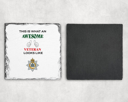 Devonshire Regiment - Awesome Veteran Coasters