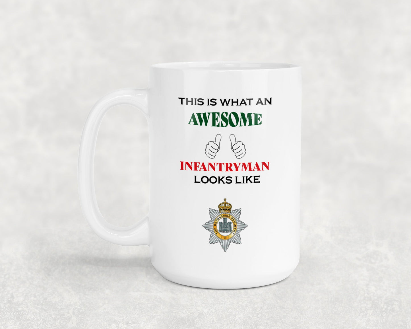Devonshire Regiment - Awesome Mug