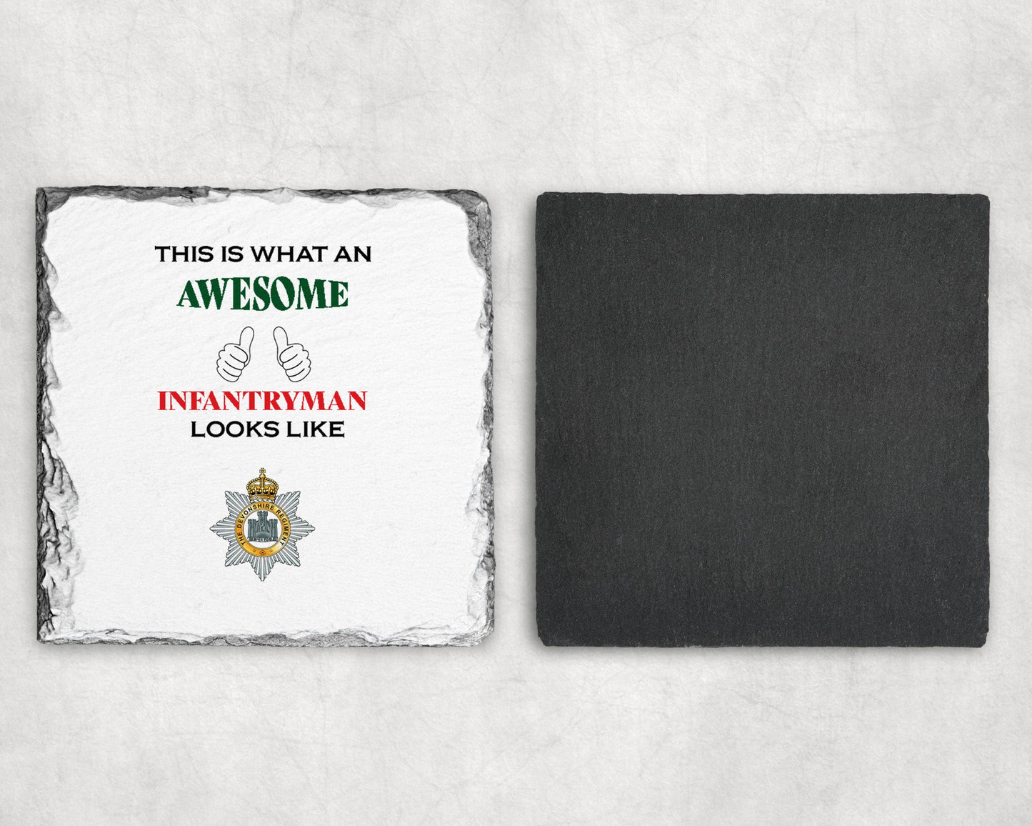 Devonshire Regiment - Awesome Coasters