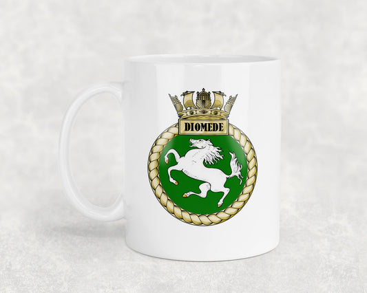 HMS Diomede - 11oz Mug