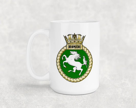 HMS Diomede - 15oz Mug