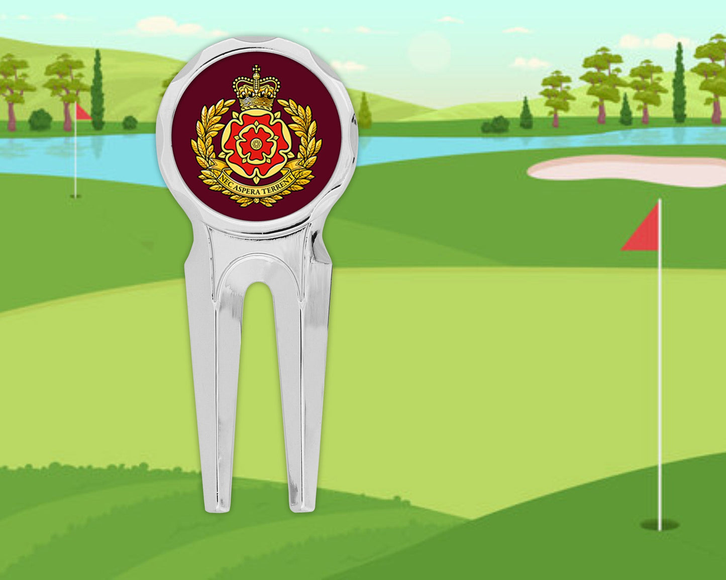 Duke of Lancaster Regiment - Golf Divot Repair Tool