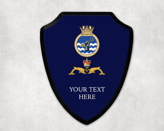 HMS Dreadnought - Royal Navy Printed Wall Shield