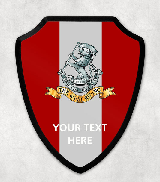 Duke of Wellington Regiment - Printed Wall Shield