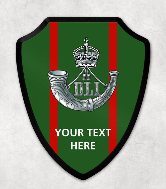 Durham Light Infantry - Printed Wall Shield