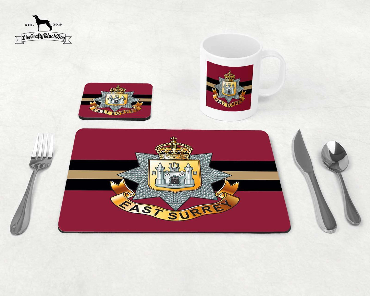 East Surrey Regiment - Table Set