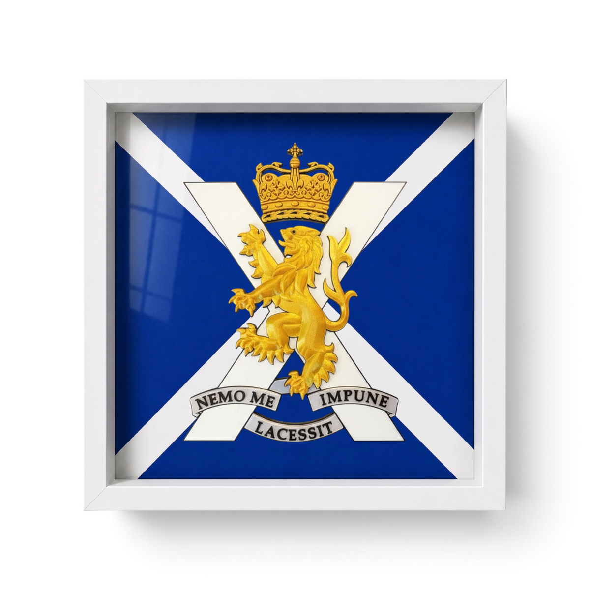Royal Regiment of Scotland Cap Badge Display Frame | Officially Licensed