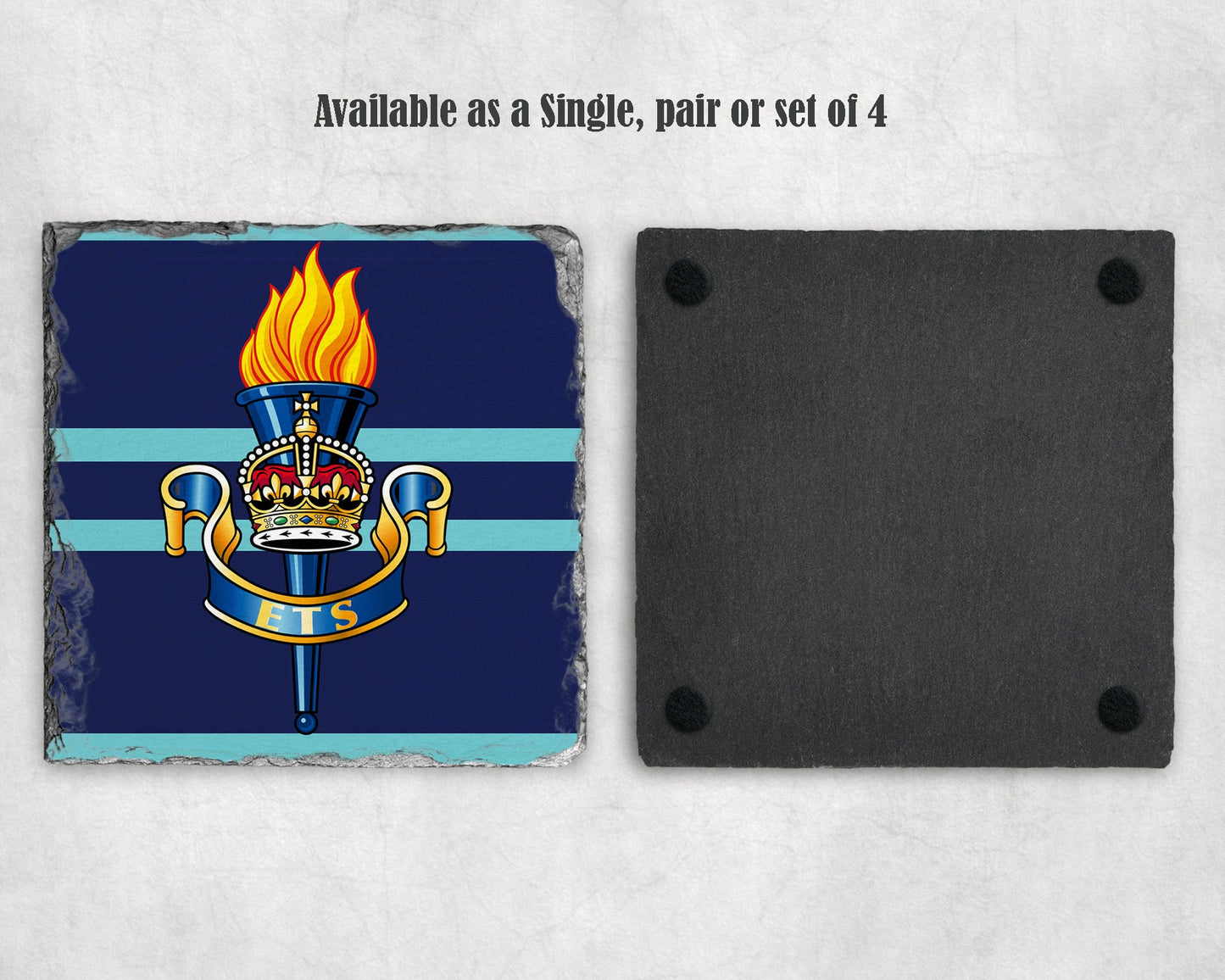 Educational and Training Services Branch KC - Slate Coaster