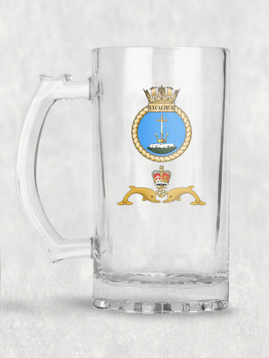 HMS Excalibur - Tankard/Beer Mug/Stein