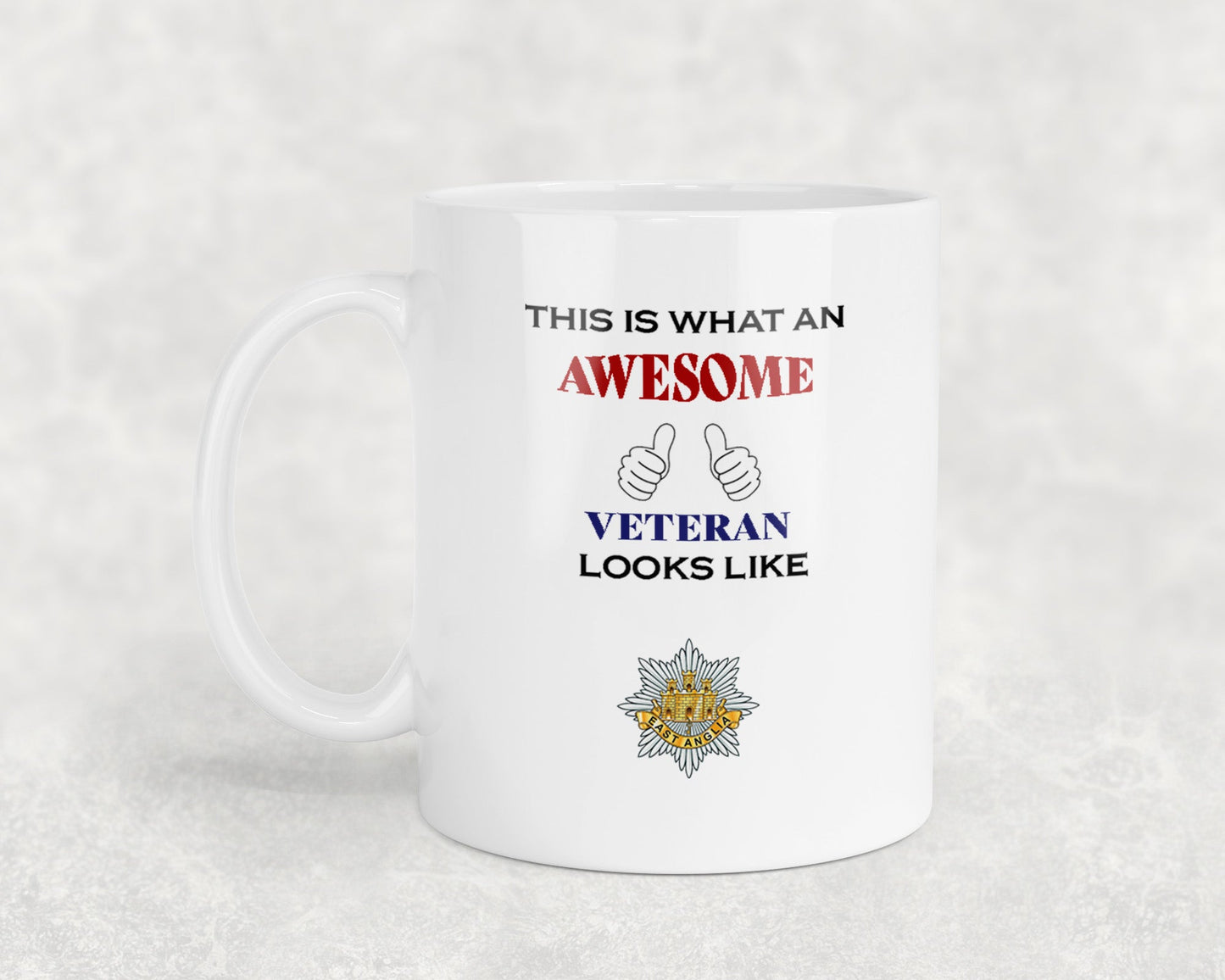 East Anglia Regiment - Veteran - 11oz Mug