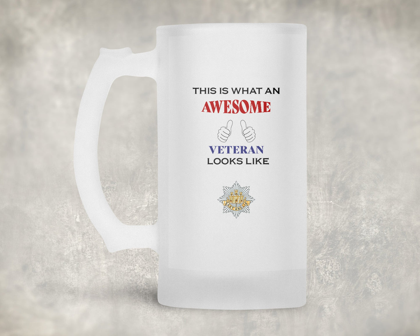 East Anglia Regiment - Veteran - Frosted Stein