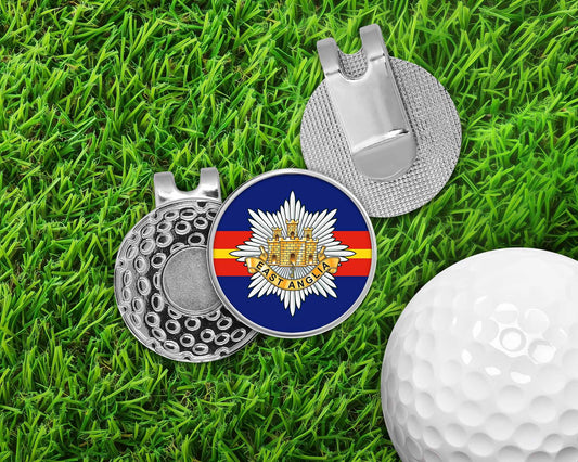 East Anglia Regiment - Golf Ball Marker Hat Clip