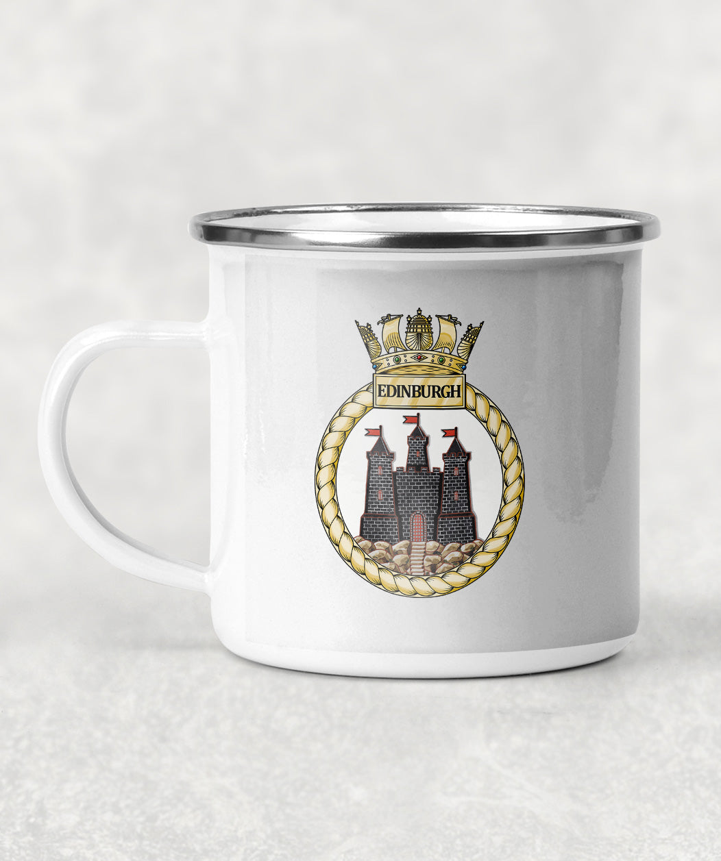 HMS Edinburgh - Enamel Mug