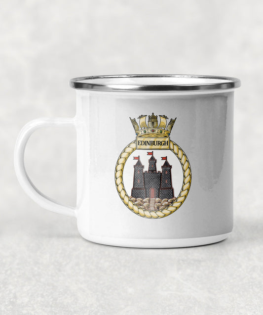 HMS Edinburgh - Enamel Mug