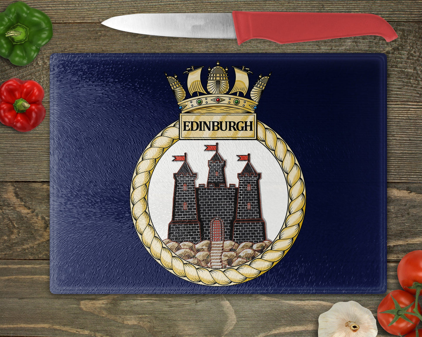 HMS Edinburgh - Cutting Board