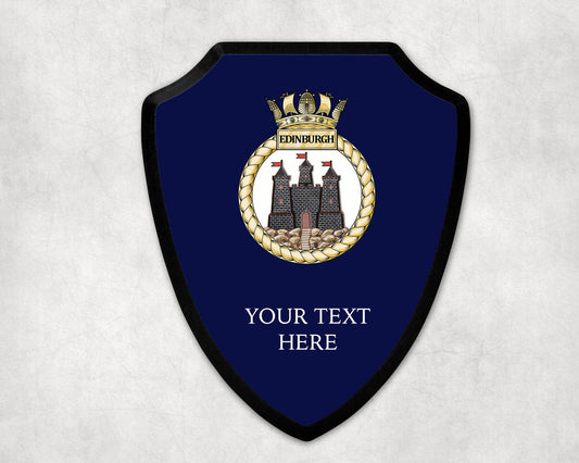 HMS Edinburgh - Royal Navy Printed Wall Shield