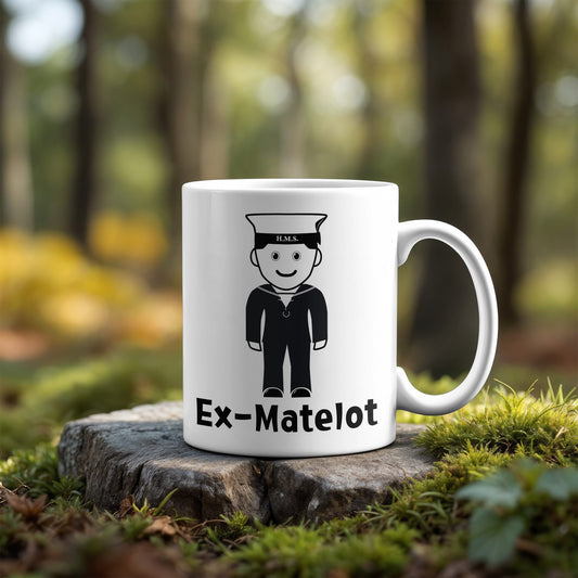 Ex-Matelot Cartoon Mug - Gillian Jones